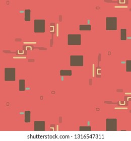 Simple vector illustration. Abstract geometric background pattern