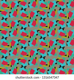 Simple vector illustration. Abstract geometric background pattern