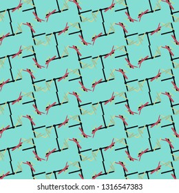 Simple vector illustration. Abstract geometric background pattern