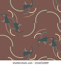 Simple vector illustration. Abstract geometric background pattern