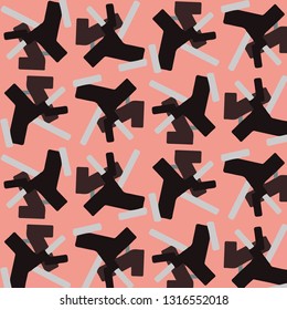 Simple vector illustration. Abstract geometric background pattern