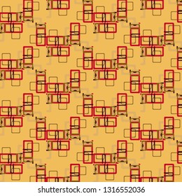 Simple vector illustration. Abstract geometric background pattern