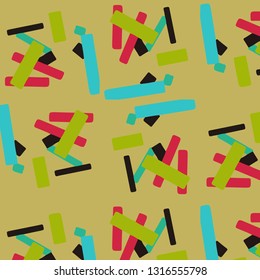 Simple vector illustration. Abstract geometric background pattern