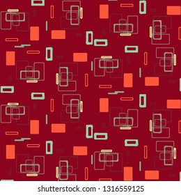 Simple vector illustration. Abstract geometric background pattern