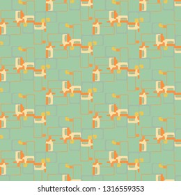 Simple vector illustration. Abstract geometric background pattern