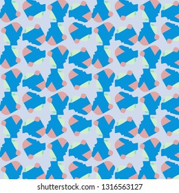 Simple vector illustration. Abstract geometric background pattern