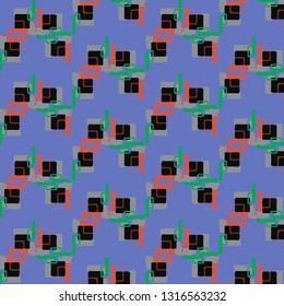 Simple vector illustration. Abstract geometric background pattern