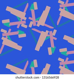 Simple vector illustration. Abstract geometric background pattern