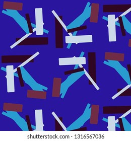 Simple vector illustration. Abstract geometric background pattern