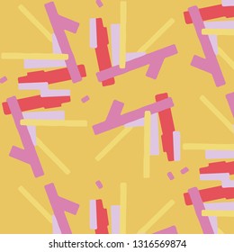Simple vector illustration. Abstract geometric background pattern