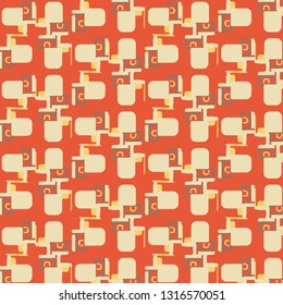 Simple vector illustration. Abstract geometric background pattern