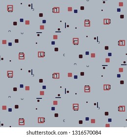 Simple vector illustration. Abstract geometric background pattern