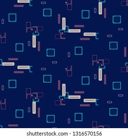 Simple vector illustration. Abstract geometric background pattern