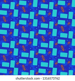 Simple vector illustration. Abstract geometric background pattern