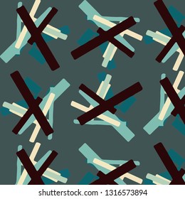 Simple vector illustration. Abstract geometric background pattern