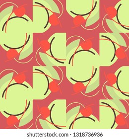 Simple vector illustration. Abstract geometric background pattern