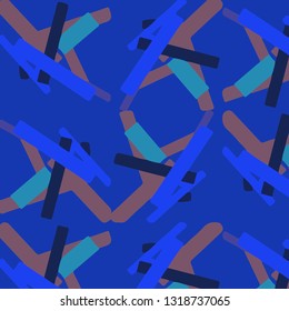 Simple vector illustration. Abstract geometric background pattern