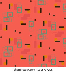 Simple vector illustration. Abstract geometric background pattern