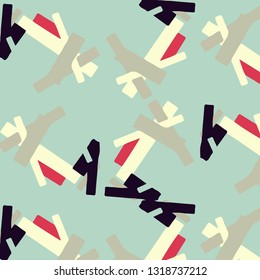 Simple vector illustration. Abstract geometric background pattern