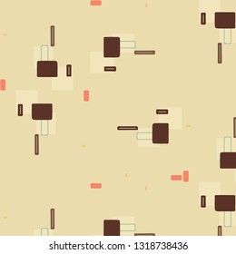 Simple vector illustration. Abstract geometric background pattern