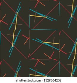 Simple vector illustration. Abstract geometric background pattern
