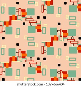 Simple vector illustration. Abstract geometric background pattern
