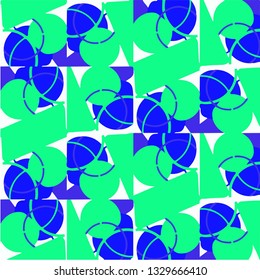Simple vector illustration. Abstract geometric background pattern