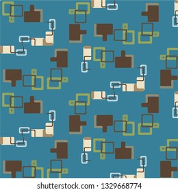 Simple vector illustration. Abstract geometric background pattern