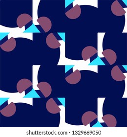 Simple vector illustration. Abstract geometric background pattern
