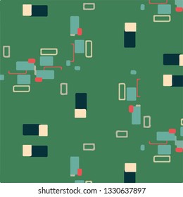 Simple vector illustration. Abstract geometric background pattern