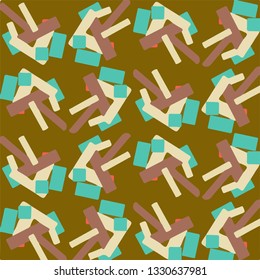 Simple vector illustration. Abstract geometric background pattern