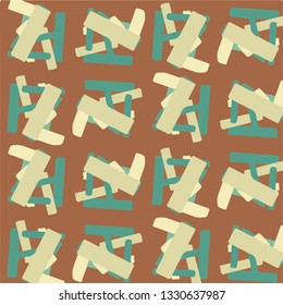 Simple vector illustration. Abstract geometric background pattern