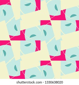 Simple vector illustration. Abstract geometric background pattern