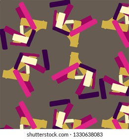 Simple vector illustration. Abstract geometric background pattern