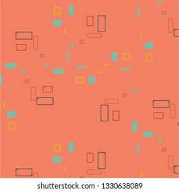 Simple vector illustration. Abstract geometric background pattern