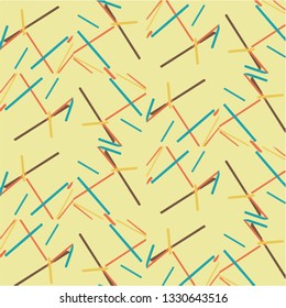 Simple vector illustration. Abstract geometric background pattern