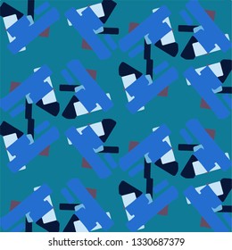 Simple vector illustration. Abstract geometric background pattern
