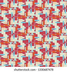 Simple vector illustration. Abstract geometric background pattern
