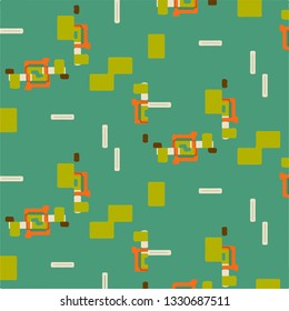 Simple vector illustration. Abstract geometric background pattern
