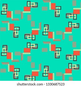 Simple vector illustration. Abstract geometric background pattern
