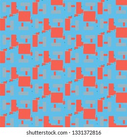 Simple vector illustration. Abstract geometric background pattern