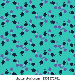 Simple vector illustration. Abstract geometric background pattern