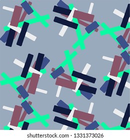 Simple vector illustration. Abstract geometric background pattern