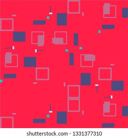 Simple vector illustration. Abstract geometric background pattern