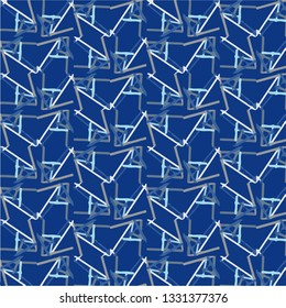 Simple vector illustration. Abstract geometric background pattern
