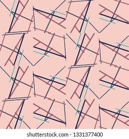 Simple vector illustration. Abstract geometric background pattern