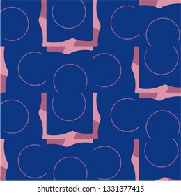 Simple vector illustration. Abstract geometric background pattern