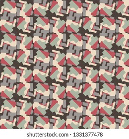 Simple vector illustration. Abstract geometric background pattern