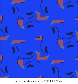 Simple vector illustration. Abstract geometric background pattern