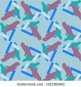 Simple vector illustration. Abstract geometric background pattern